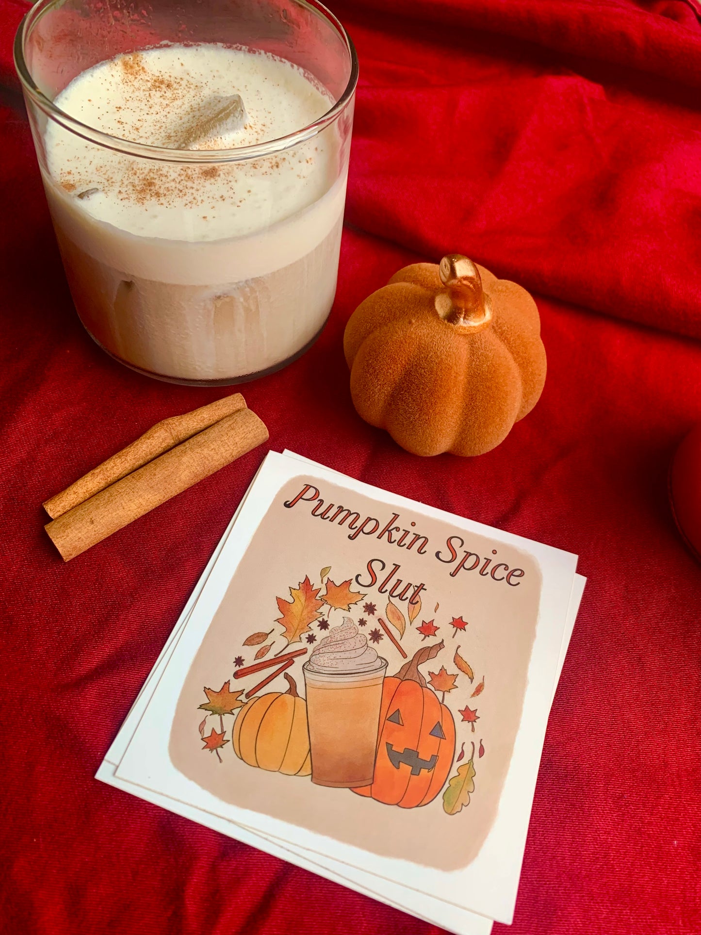 Pumpkin Spice Slut Sticker