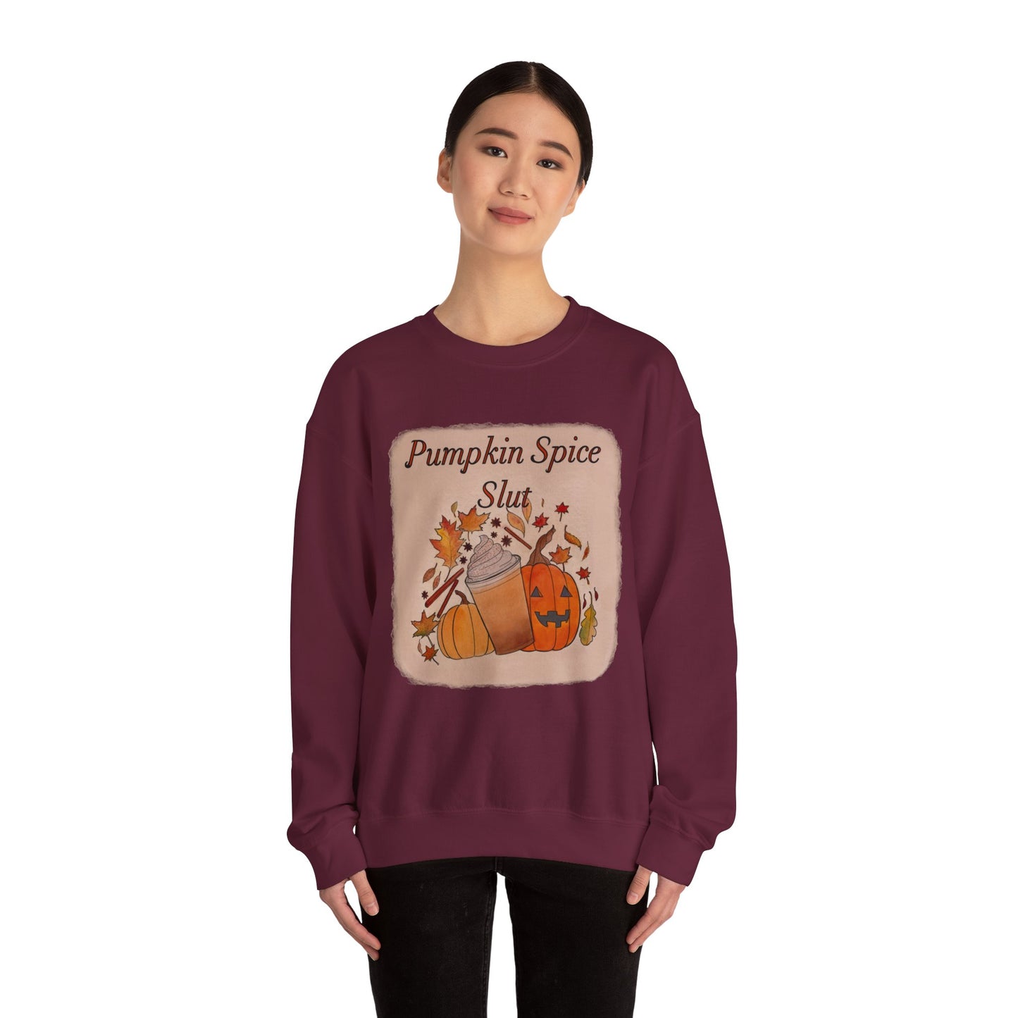 Pumpkin Spice Slut Crewneck Sweatshirt