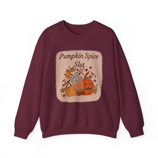 Pumpkin Spice Slut Crewneck Sweatshirt