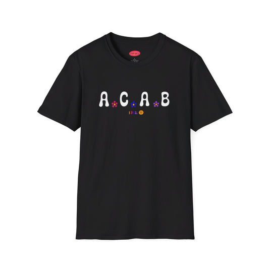 A.C.A.B flower T shirt